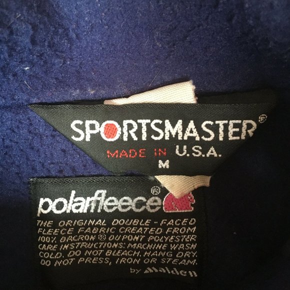 #72 Polar fleece Sportmaster American Breeders Service Full-Zip Jacket M USA - Picture 6 of 8
